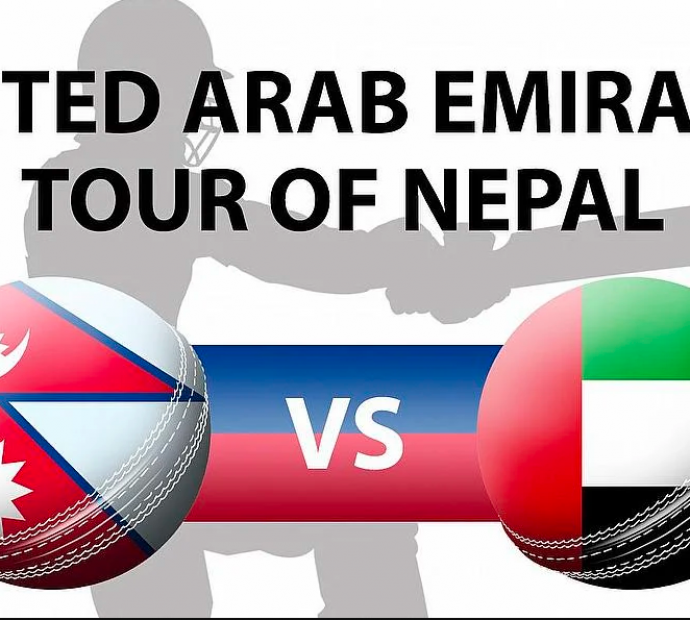 नेपाल र युएईबीचको एकदिवसीय श्रृंखला आजदेखि