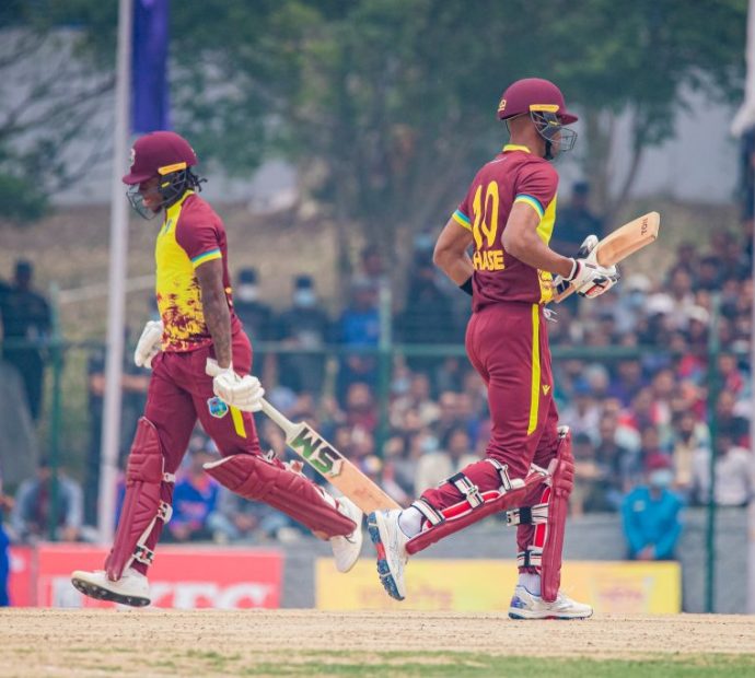 वेस्ट इन्डिज ए द्वारा नेपाललाई २०५ रनको लक्ष्य