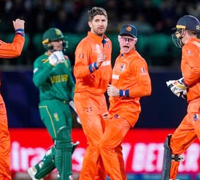 दक्षिण अफ्रिकामाथि नेदरल्यान्ड्सको ऐतिहासिक जीत