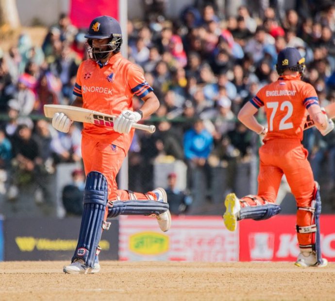 लिग २ क्रिकेट: नेपालमाथि नेदरल्यान्ड्सको सहज जीत