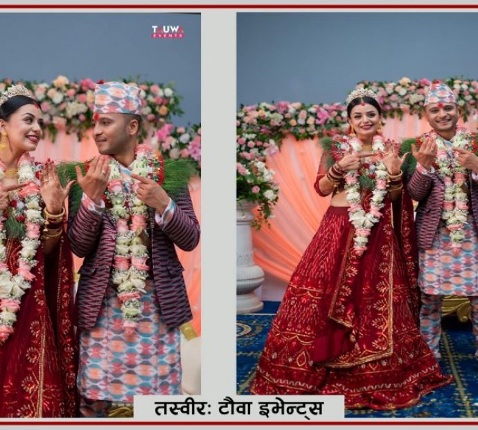 नायिका नीता र हरिहरले गरे बिहे