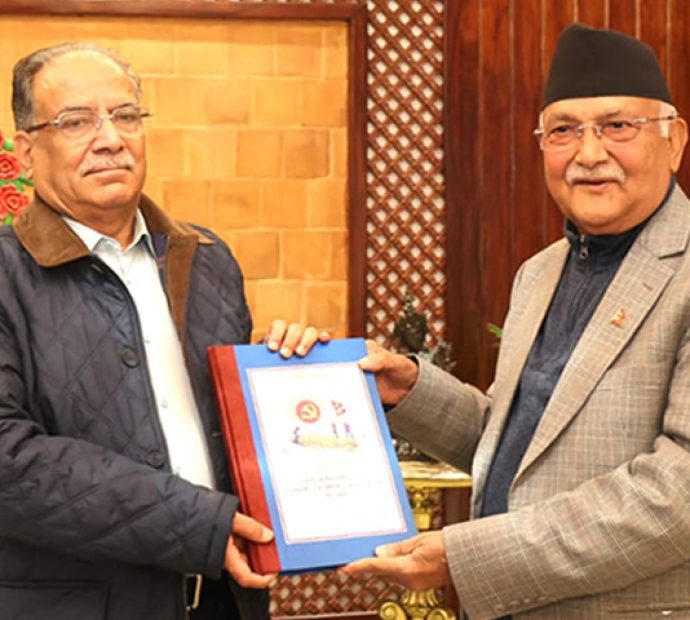 सरकारलाई एमालेको ७५१ बुँदे ध्यानाकर्षण पत्र