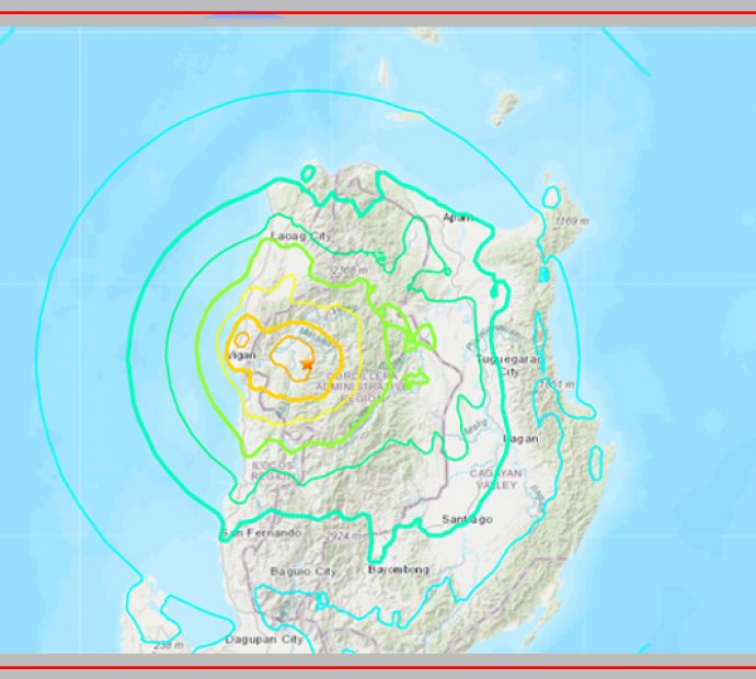 फिलिपिन्समा शक्तिशाली भूकम्प