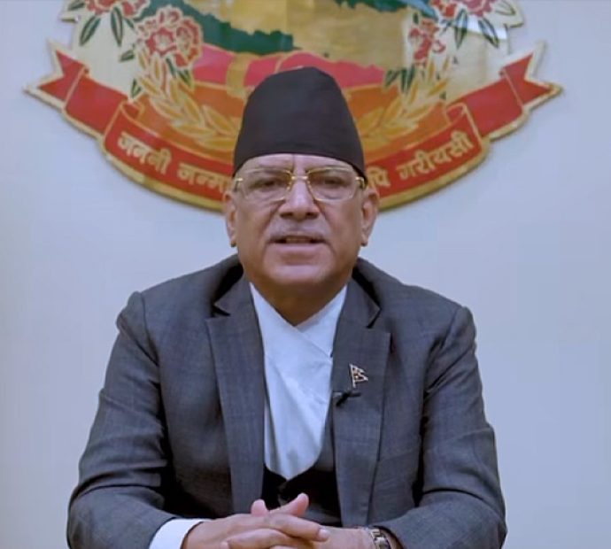 प्रधानमन्त्री प्रचण्डले दिए दशैंको शुभकामना (भिडियो)