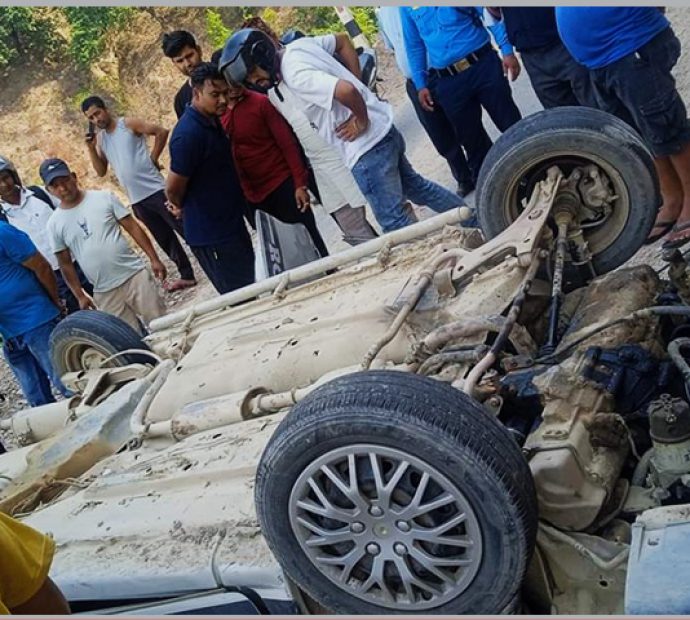 प्युठान कार दुर्घटना: ८ जनाको ज्यान गयो