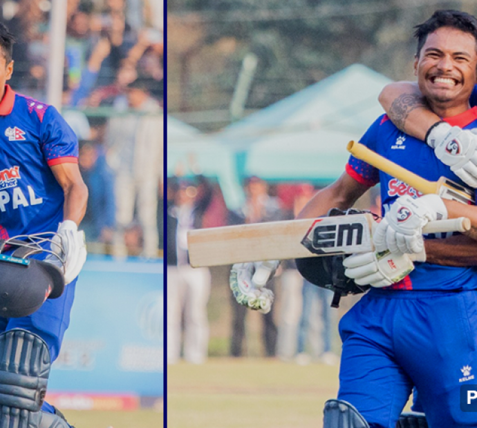 रोहित र करणको उत्कृष्ट साझेदारीमा नेपालले स्कटल्यान्डलाई हरायो