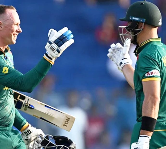 ७५४ रनको रेकर्ड बनेको ‘हाइ स्कोरिङ’ खेलमा दक्षिण अफ्रिकाको जीत