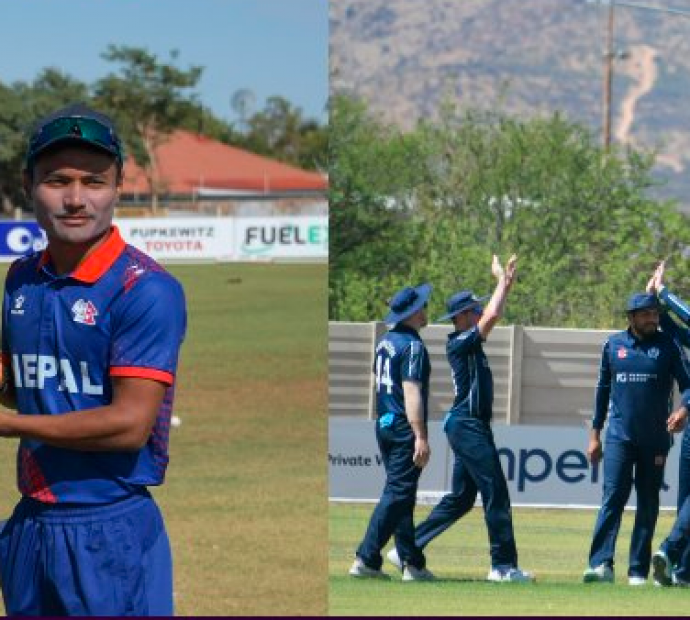 नेपालमाथि स्कटल्यान्डको सहज जीत