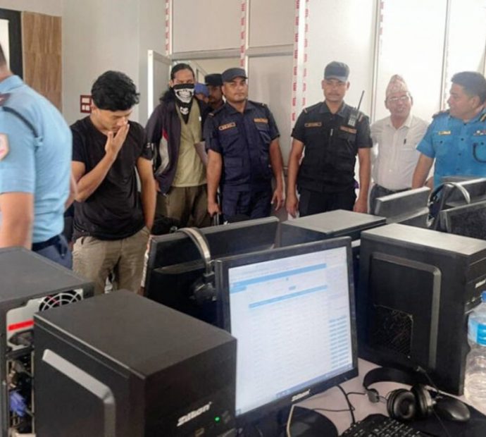 गैरकानुनी रुपमा कल सेन्टर सञ्चालन गर्ने ३६ जना पक्राउ