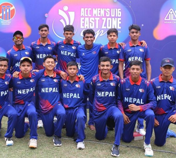 मलेसिया ३१ रनमै अलआउट, नेपाल एसिसी यु-१६ कप च्याम्पियन
