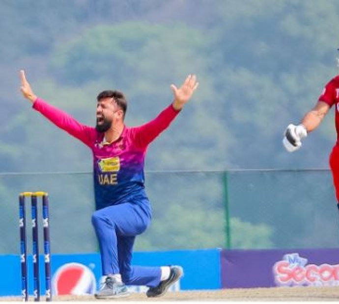 बहराइनलाई हराएसँगै युएई एसिसी प्रिमियर कपकाे सेमिफाइनलमा