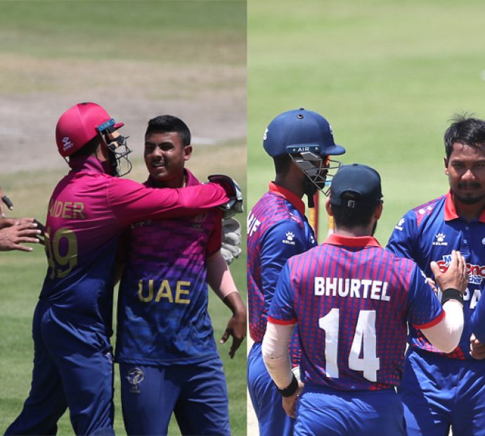 नेपाललाई हराउँदै युएई प्रिमियर कपको फाइनलमा