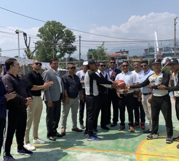 गण्डकी प्रदेशस्तरिय पुरुष बास्केटबल प्रतियोगिता सुरू