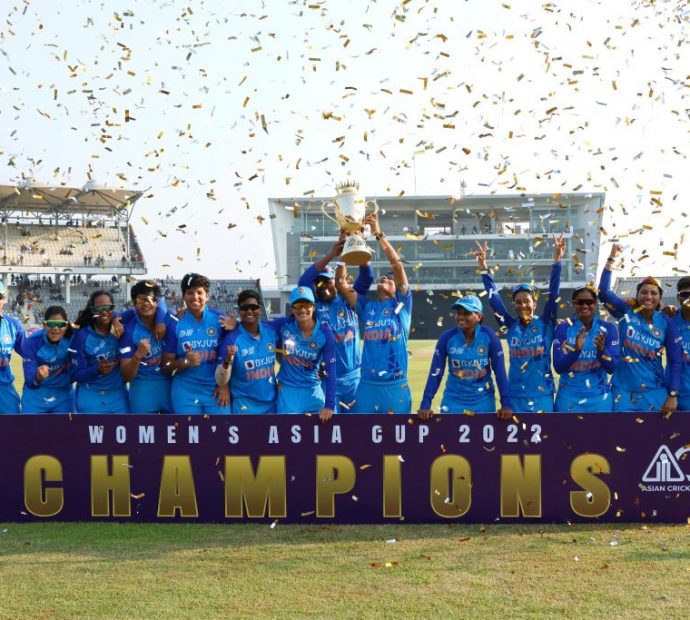 भारतलाई महिला एसिया कप क्रिकेटको उपाधि